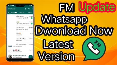 WhatsApp FM update