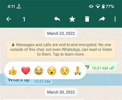 WhatsApp Gets Message Reactions and More Admin Tools!