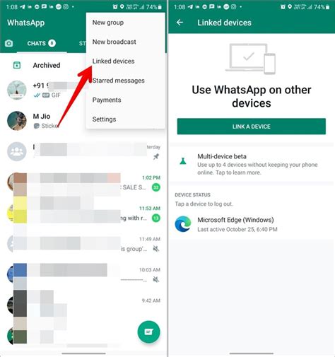 WhatsApp privacy settings in Indonesia