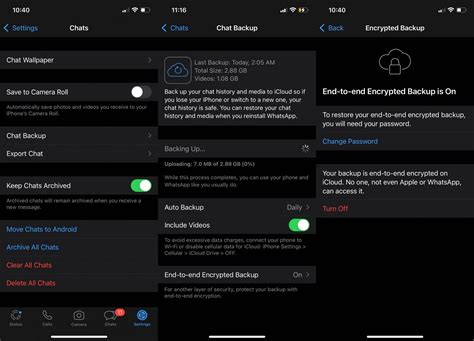 WhatsApp users need to manually enable end-to-end encryption for cloud backups