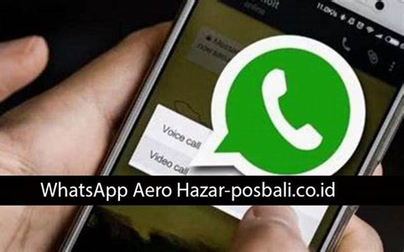Whatsapp Aero Hazar Safety