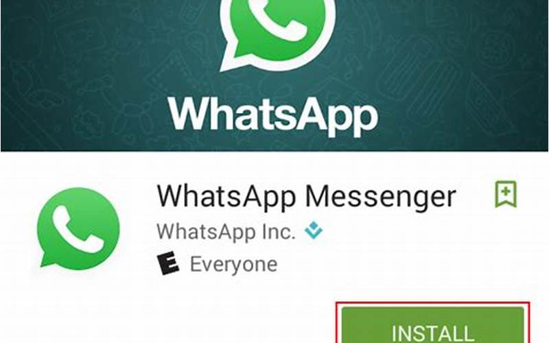 Whatsapp Installation