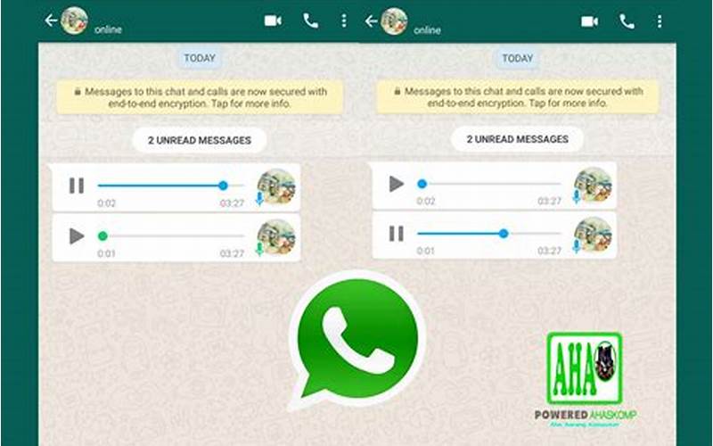 Whatsapp Pesan Suara