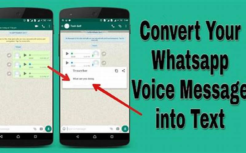 Whatsapp Voice To Text