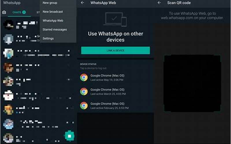 Whatsapp Web Interface