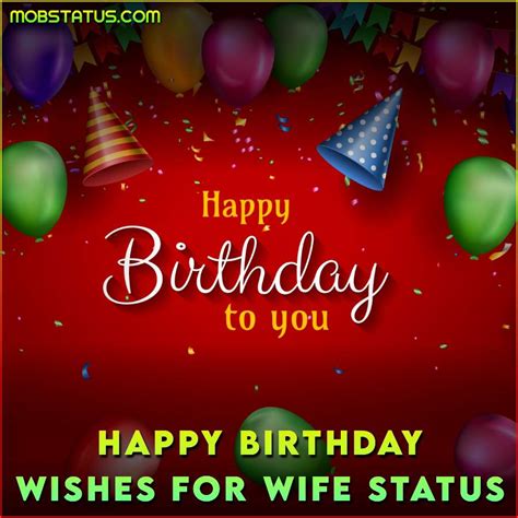 Whatsapp Birthday Wishes For Wife