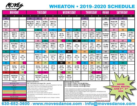 Wheaton Calendar Of Events