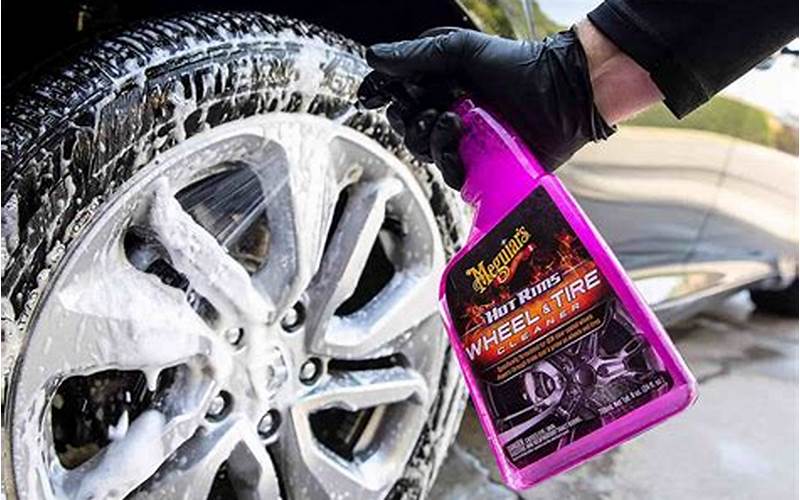 Wheel And Tire Cleaning