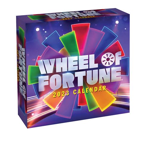 Wheel Of Fortune Calendar
