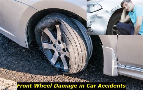 Wheel Damage on a Vehicle