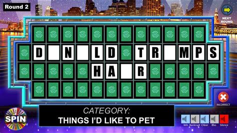Wheel Of Fortune Ppt Template