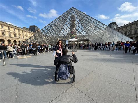 Wheelchair Access Inside Louvre
