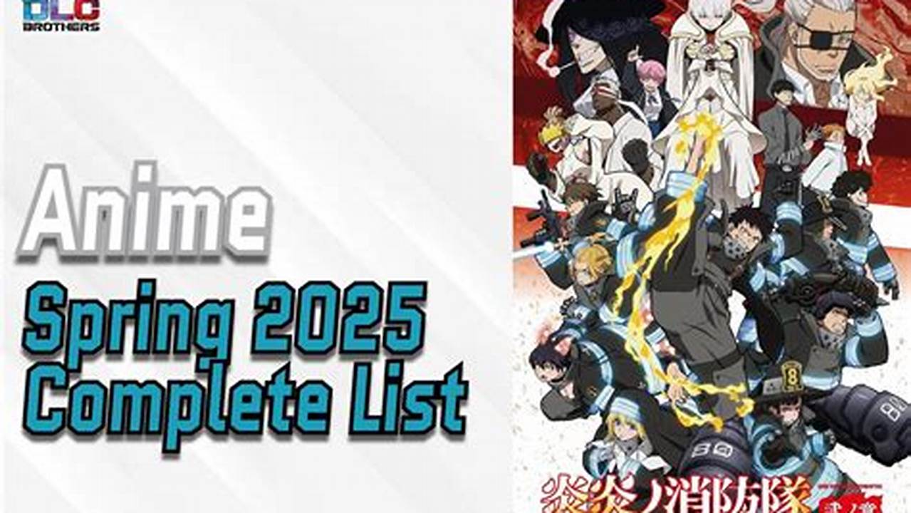 When Does Spring 2025 Anime Start To Develop