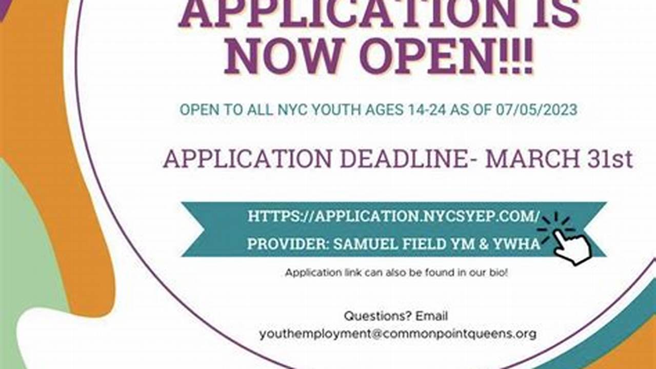 When Does Syep Application End 2025
