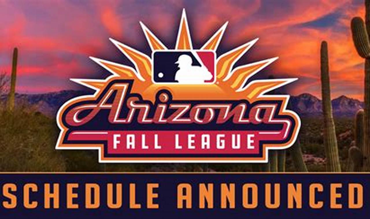 When Is 2024 Arizona Fall League