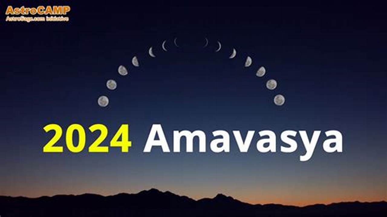 When Is Amavasya In 2024 Date