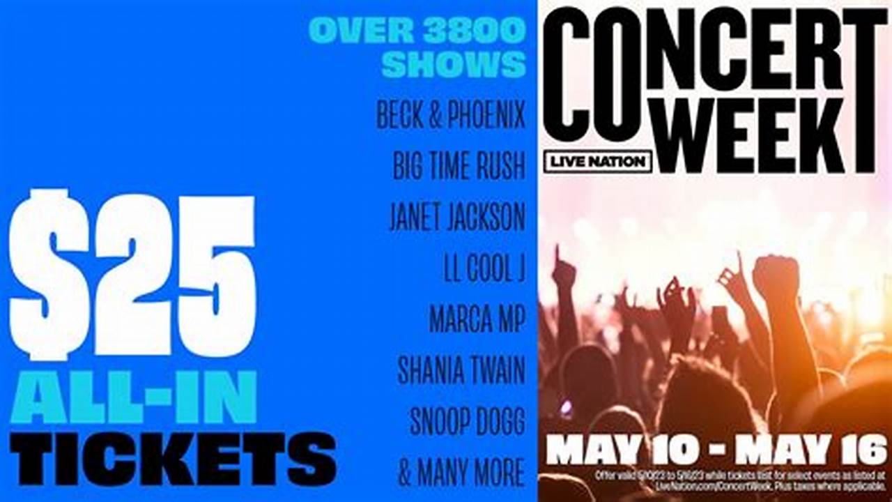 When Is Concert Week 2024
