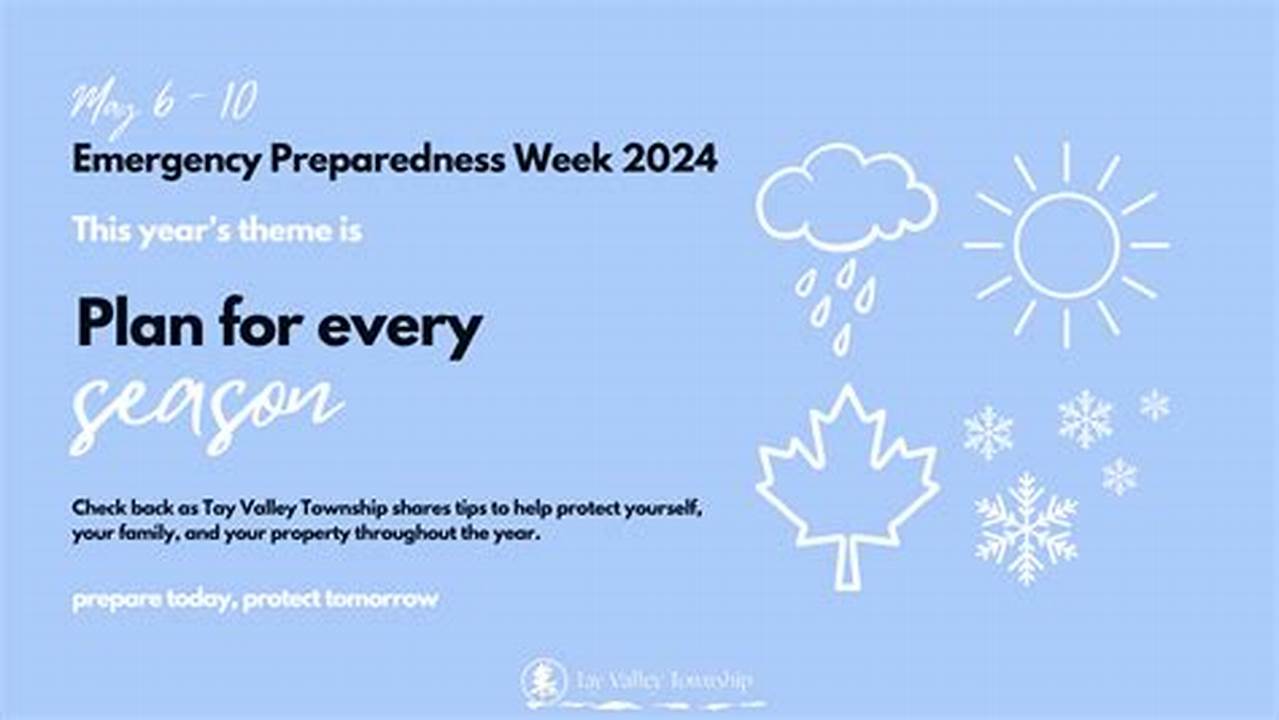 When Is Emergency Preparedness Week 2024