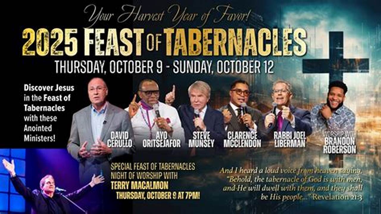 When Is Feast Of Tabernacles 2025
