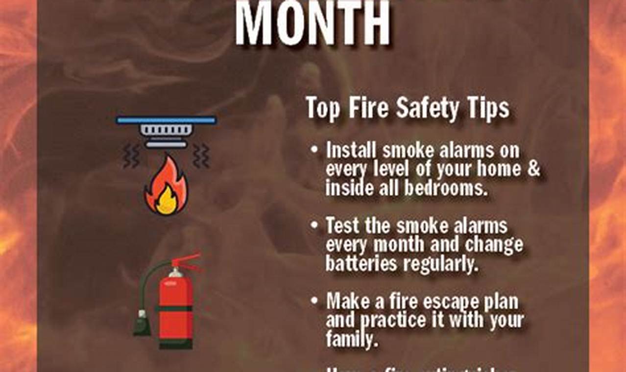 When Is Fire Safety Month 2024