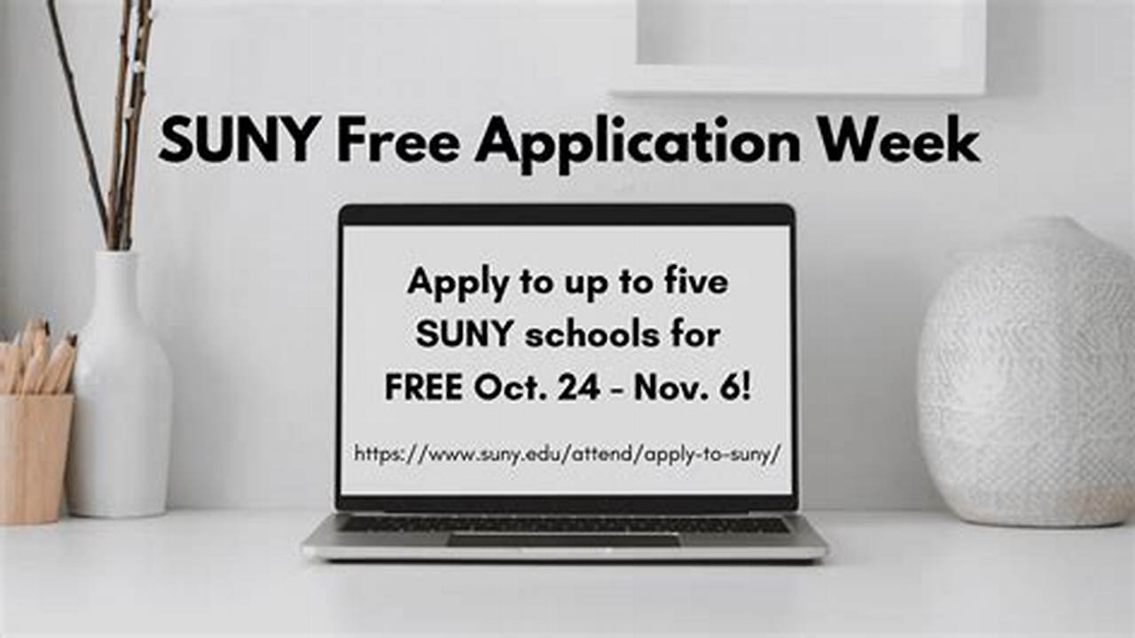 When Is Free Application Week 2024