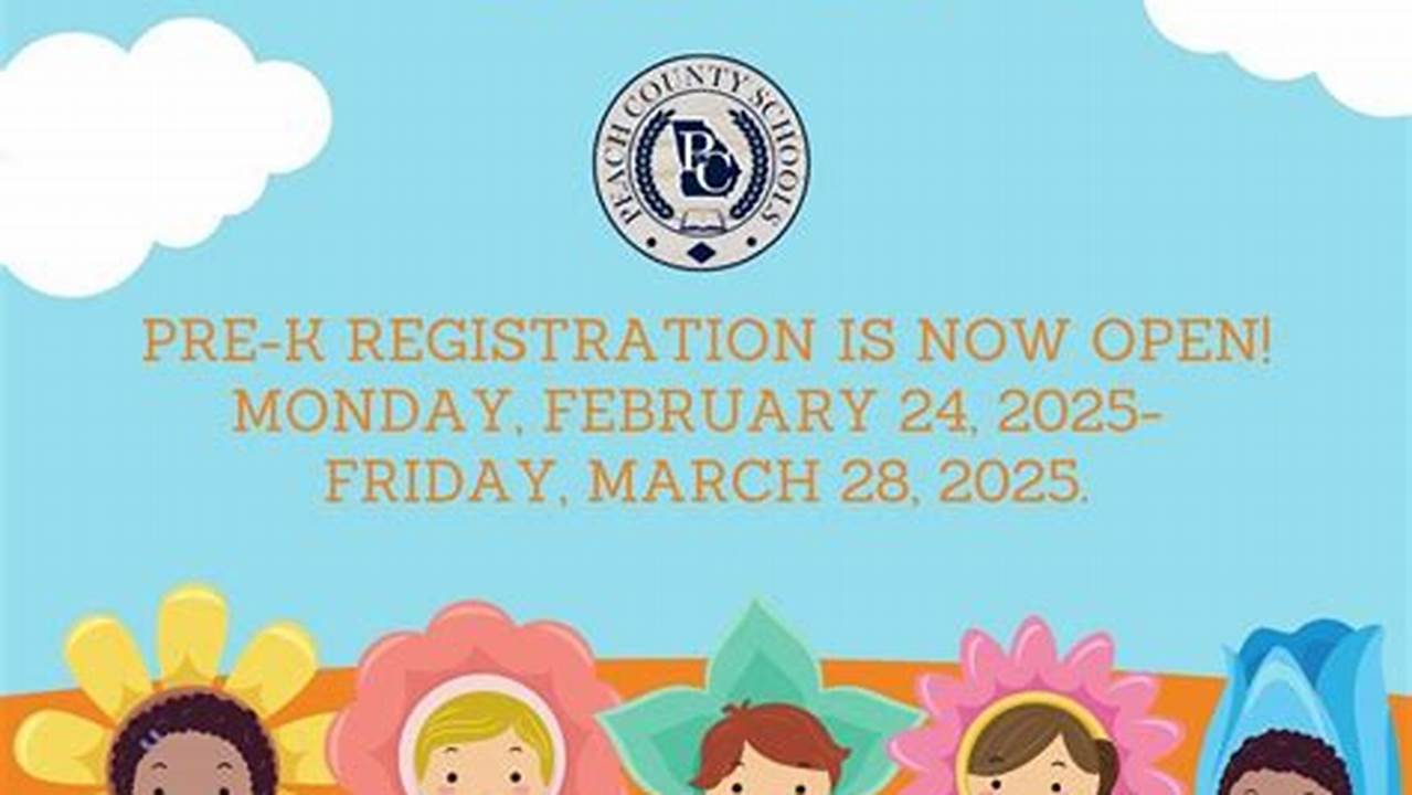 When Is Pre K Registration For 2025