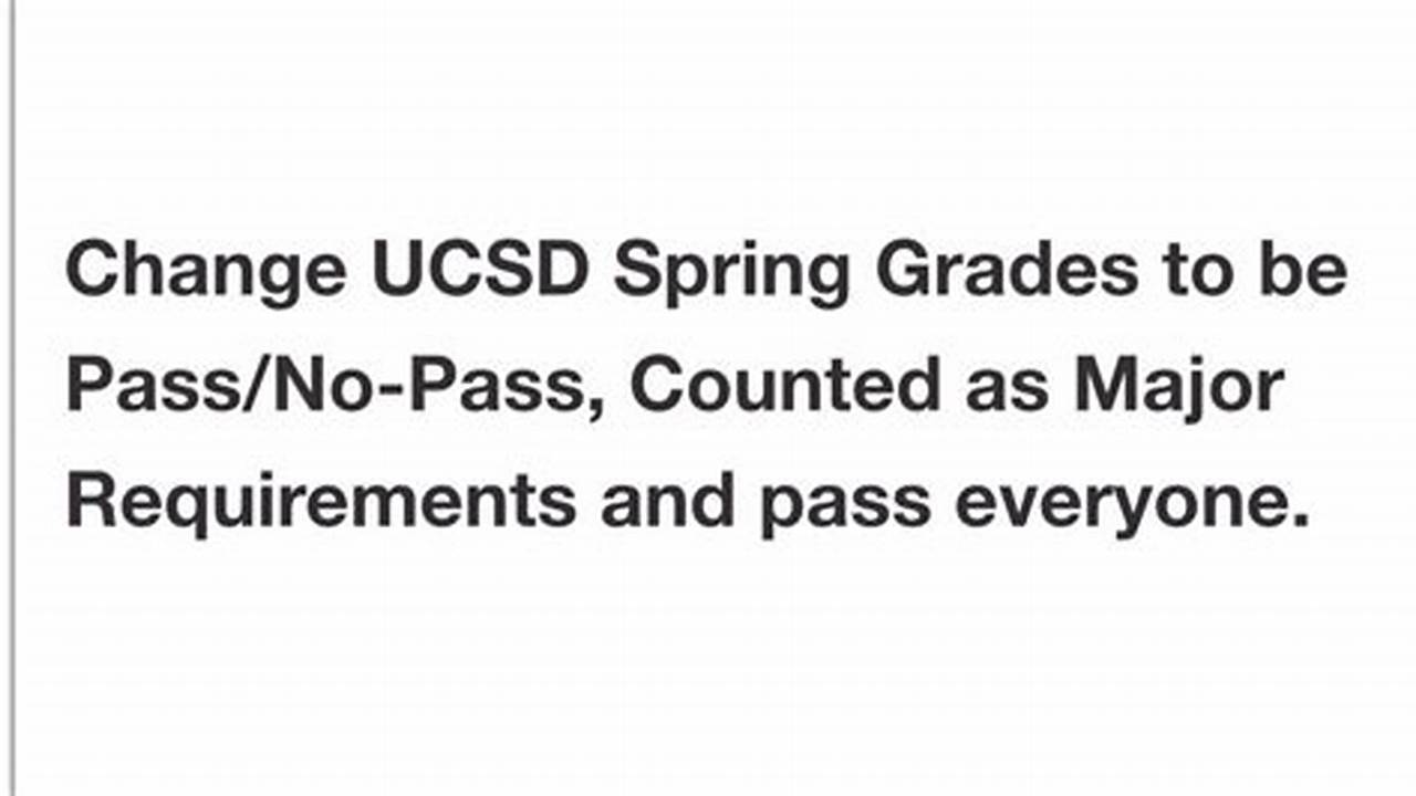 When Is Spring 2025 Semester Ucsd