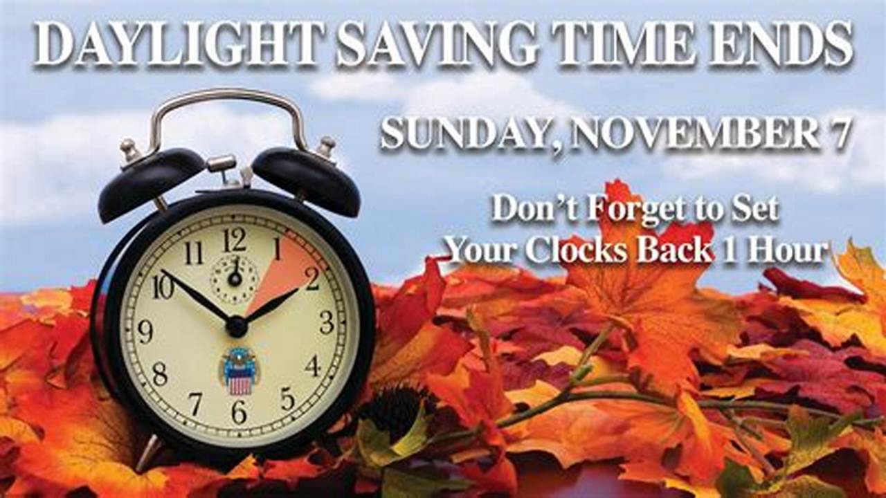 When Is The Time Change For Fall 2025