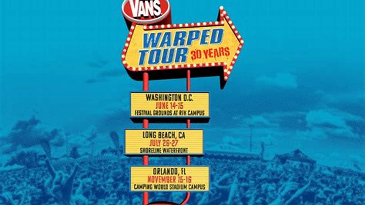 When Is Warped Tour 2025