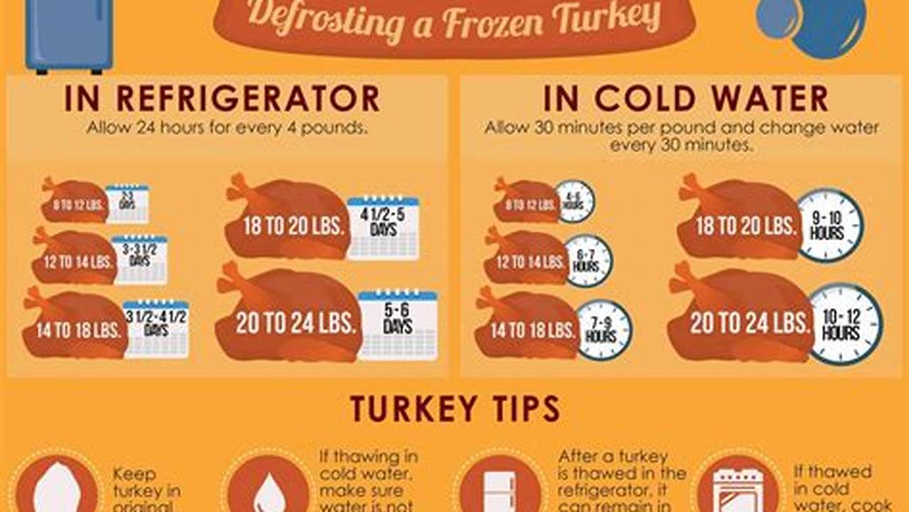 When To Defrost Turkey 2025