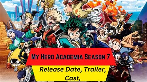 When Does My Hero Academia Season 7 Come Out