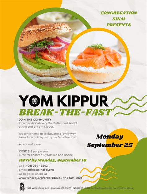 When is the Break Fast for Yom Kippur 2016? Find out the exact date and time.