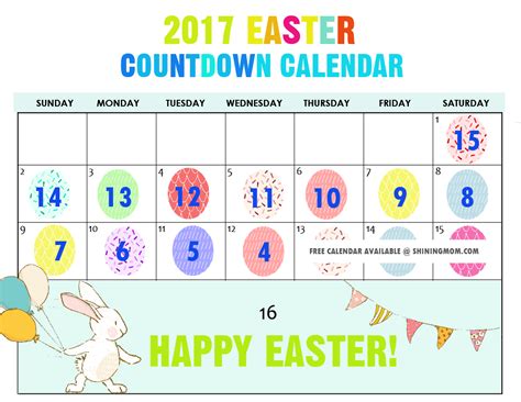 When Is Easter 2017 In Canada