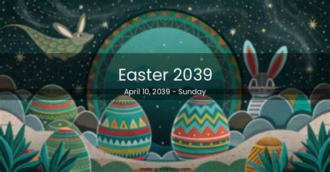 When Is Easter 2039