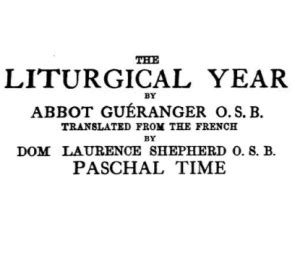 When Is Paschal Time