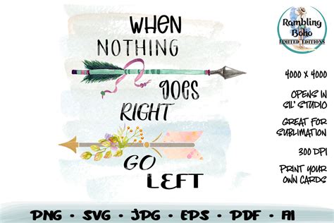 Download When Nothing Goes Right Sublimation Easy Edite