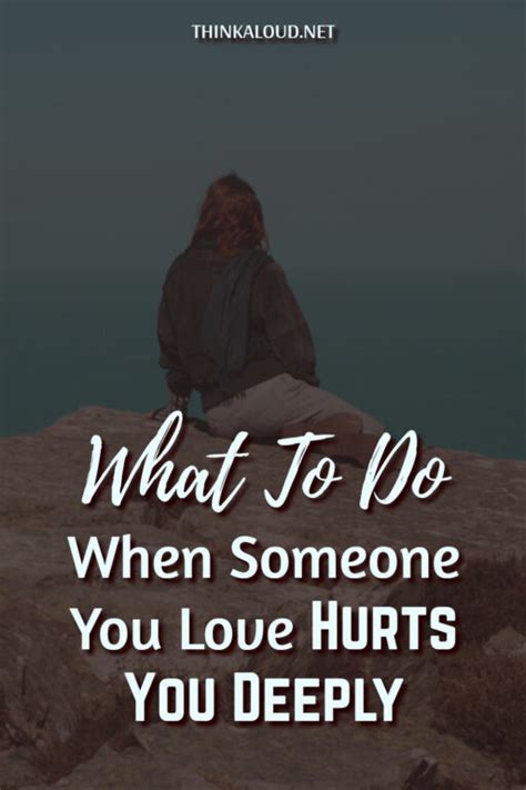 When Someone Hurts You Deeply