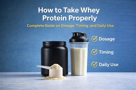 When To Take Whey Protein