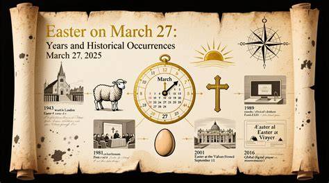 When Was Easter On March 27