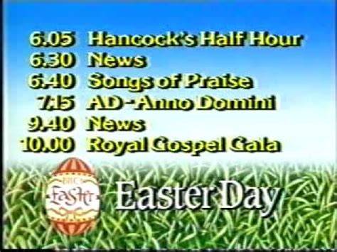 When Was Easter Sunday 1986
