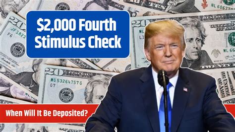 When Will The Fourth Stimulus Check Come Out