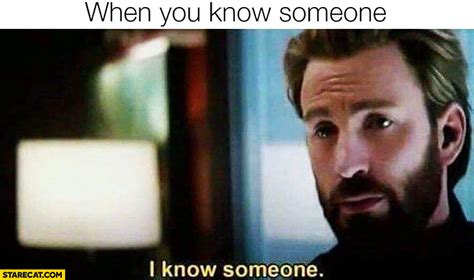 When You Know Someone Meme