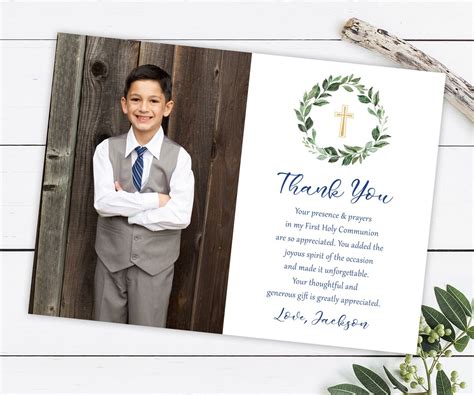 When to Send Your First Communion Thank You Cards