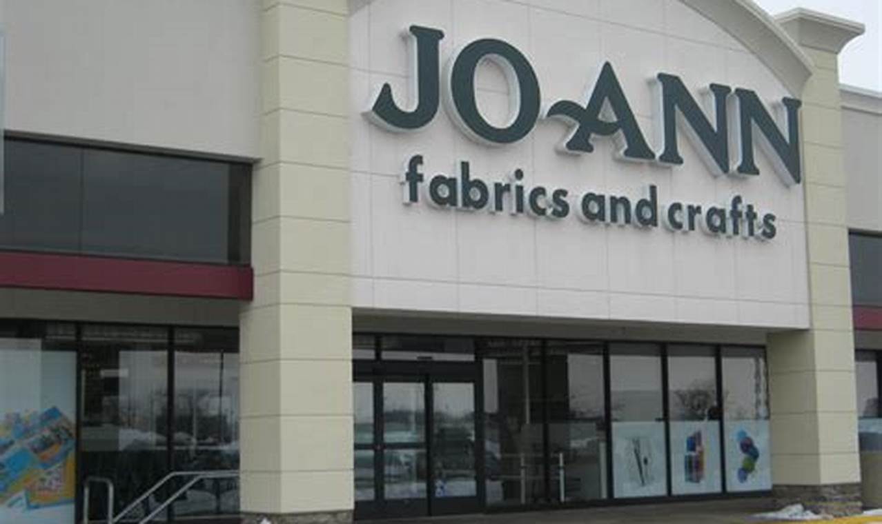 Where Is The Closest Joann Fabric