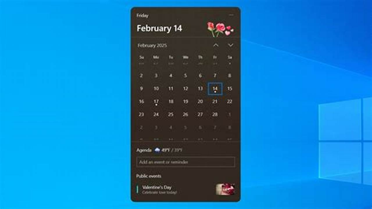 Where Is Windows Calendar