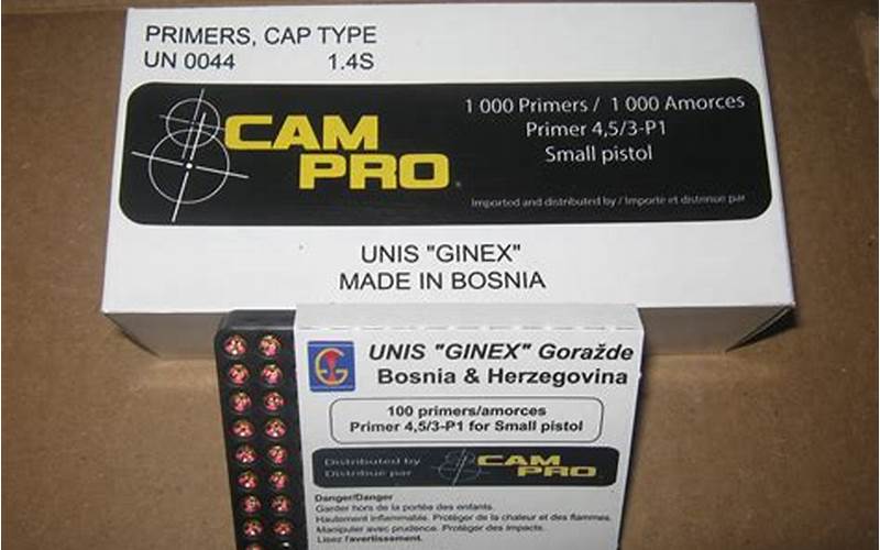 Where To Buy Ginex Small Pistol Primers