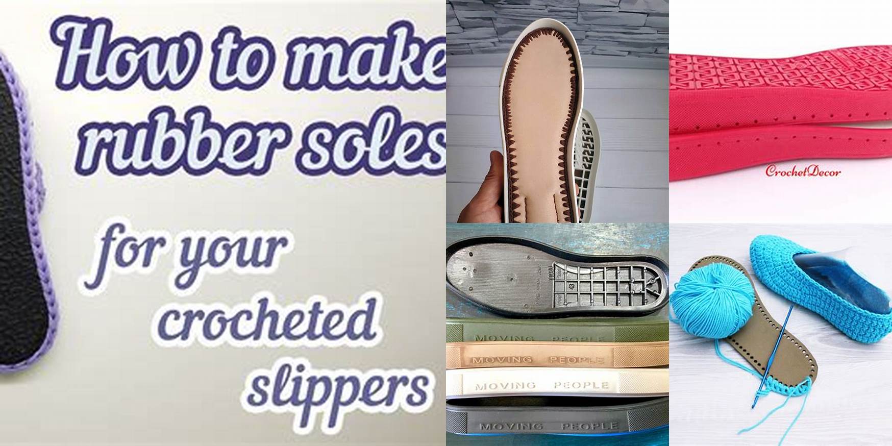 Where To Buy Rubber Soles For Crochet Shoes