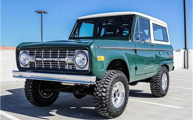 Where To Find A 1964 Ford Bronco For Sale