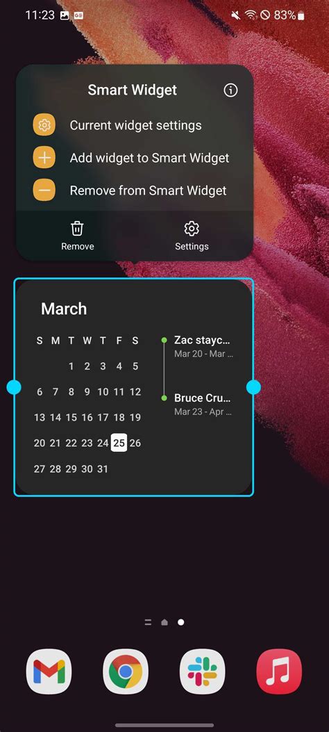 Where Are Smart Widgets