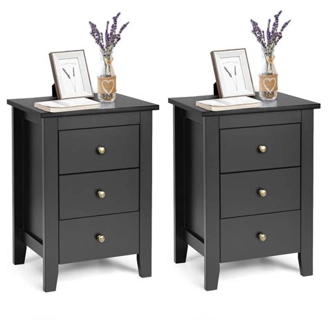 Where Can You Find End Table Set Of 2 Black